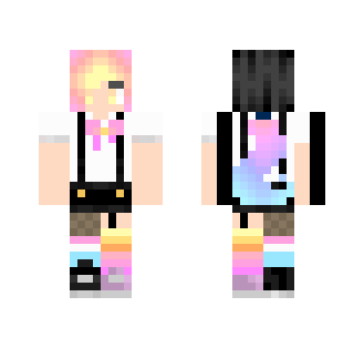 Rainbows - Female Minecraft Skins - image 2