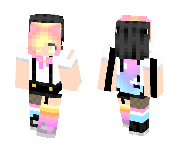 Rainbows - Female Minecraft Skins - image 1