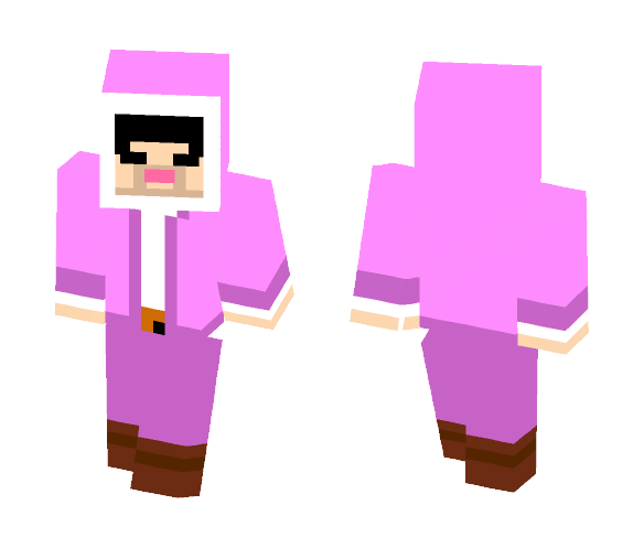 Spelunky Guy Pink - Male Minecraft Skins - image 1