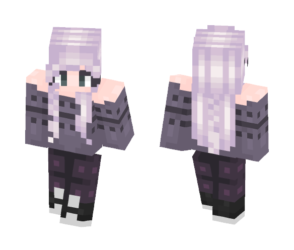 First time doing white(ish) hair. - Female Minecraft Skins - image 1