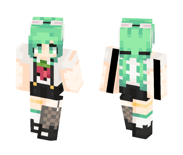 ♡~Strawberry Bunny~♡ - Female Minecraft Skins - image 1
