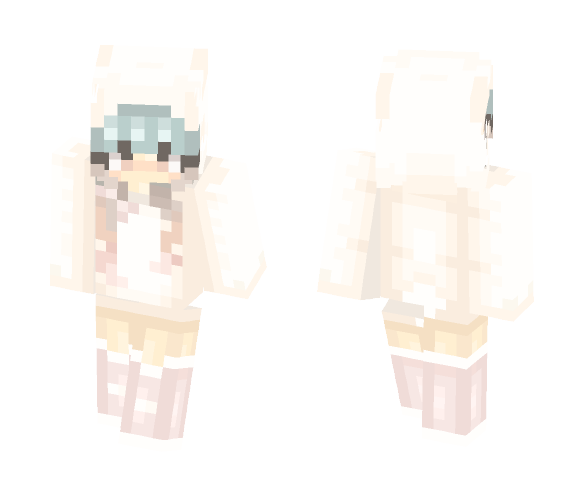 Shiakie - Withe pastel bunny! - Female Minecraft Skins - image 1