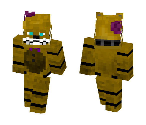 FNaF - Fredbear - Male Minecraft Skins - image 1