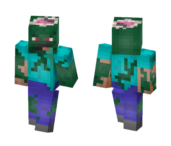 InFeCted Steve - Male Minecraft Skins - image 1