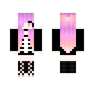 ~Pastel Goth - Girl~ - Female Minecraft Skins - image 2