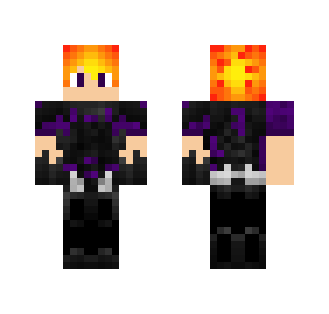 Guys purple in armor - Male Minecraft Skins - image 2