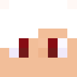 Guys White hair in red - Male Minecraft Skins - image 3