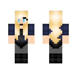 Black Canary Young Justice - Female Minecraft Skins - image 2
