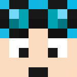 blue haired DanTDM's twin - Male Minecraft Skins - image 3