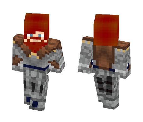 Bearded Stormcloak - Male Minecraft Skins - image 1