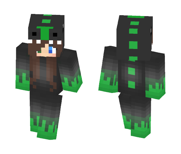 T-rex Girl - Girl Minecraft Skins - image 1
