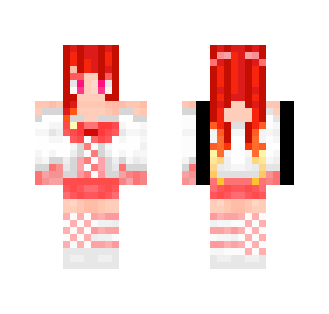 Anime- Tail Red -Freestyle - Female Minecraft Skins - image 2
