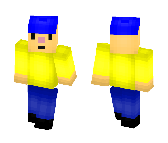 Pat (From Pat & Mat) - Male Minecraft Skins - image 1