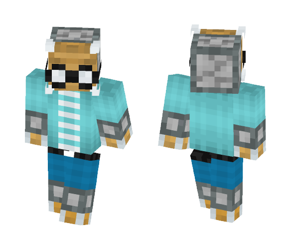 Piston Man - Other Minecraft Skins - image 1