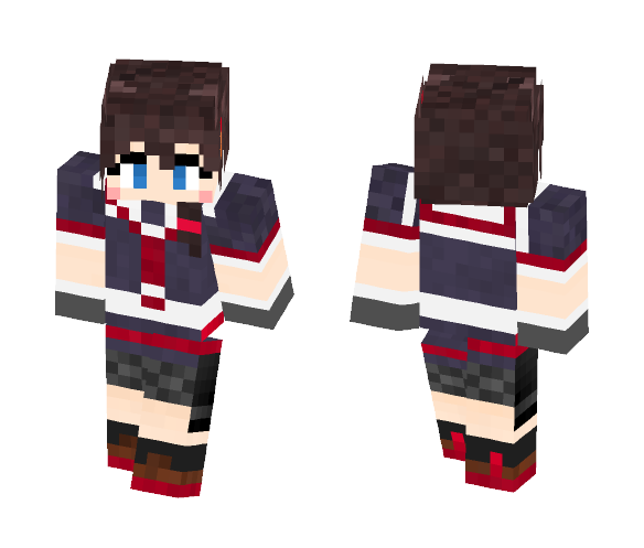 Shigure from Kantai Collection - Female Minecraft Skins - image 1