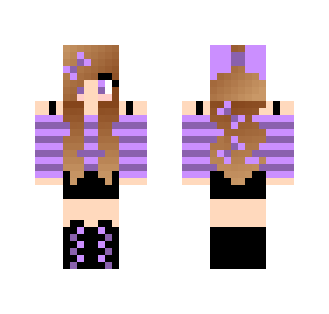 Purple girl - Girl Minecraft Skins - image 2