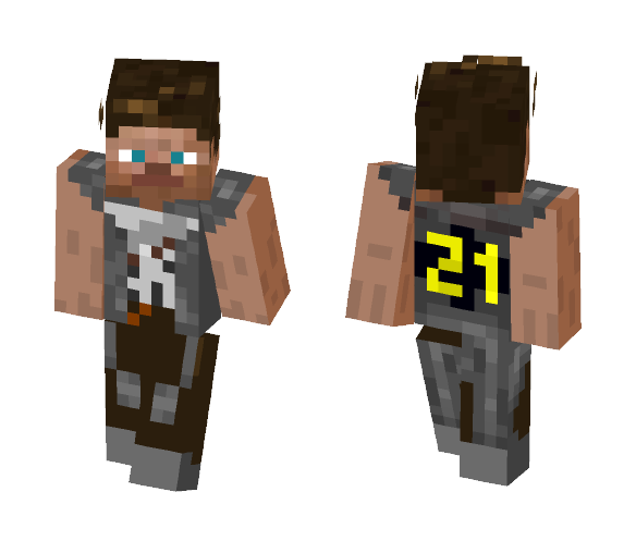 Guy from Fallout NV - Male Minecraft Skins - image 1
