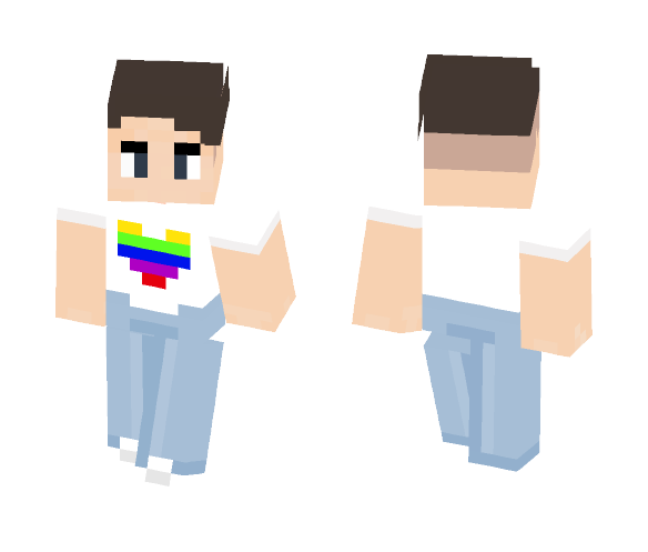 LOVE IS LOVE - Male Minecraft Skins - image 1