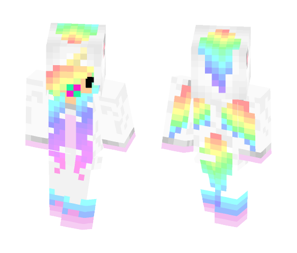 Girl Rainbow - Girl Minecraft Skins - image 1