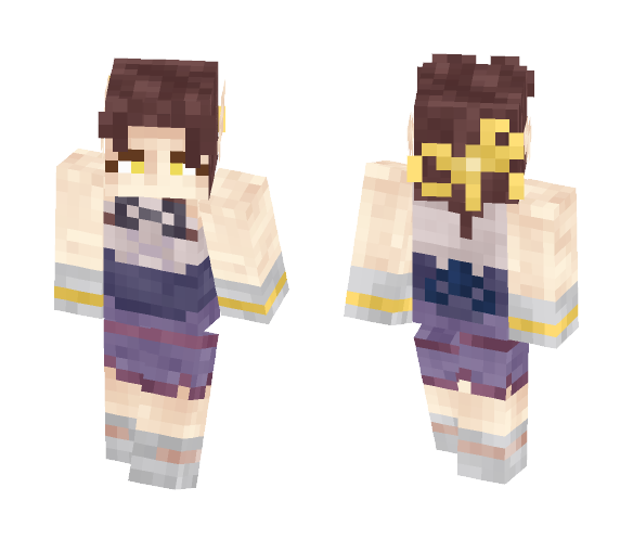 Female Elven Merchant [SPG] - Female Minecraft Skins - image 1