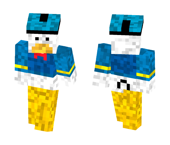 Download Media Universe Skins Donald Duck Minecraft Skin For Free