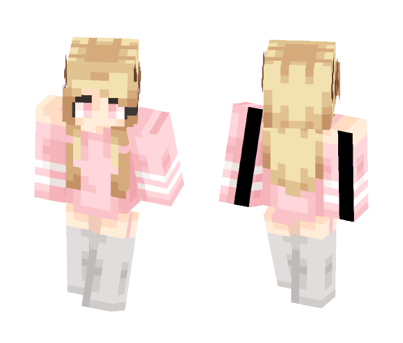 ♡~Pink Sweaters~♡ - Female Minecraft Skins - image 1