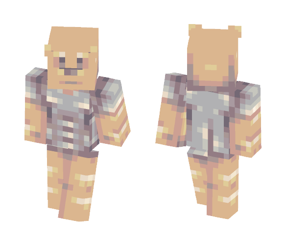 Winnie "The Rock" bear - Male Minecraft Skins - image 1