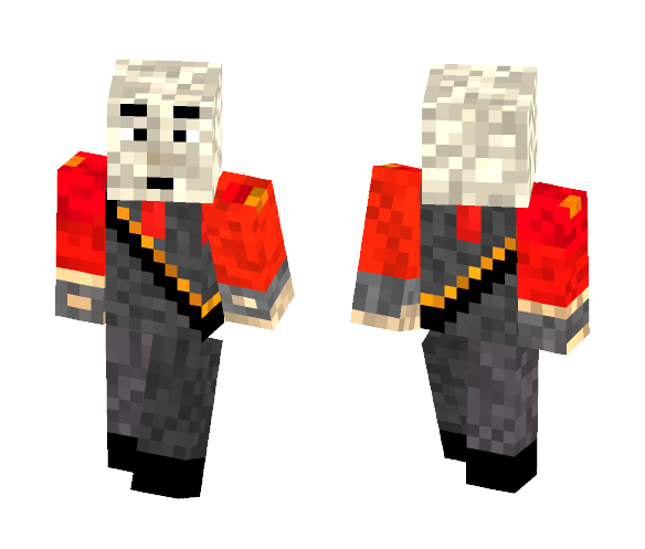 Media Universe Skins | RED Heavy - Male Minecraft Skins - image 1