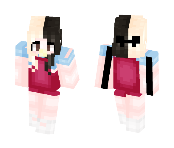 Cry♡~My Persona-Alphabet Boy❣ - Female Minecraft Skins - image 1