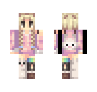 Bunnies & Rainbows - Female Minecraft Skins - image 2