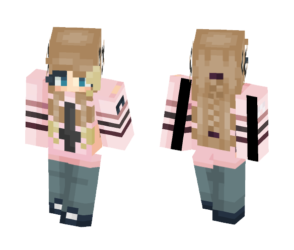Vanilla cake pops and Sweaters - Female Minecraft Skins - image 1