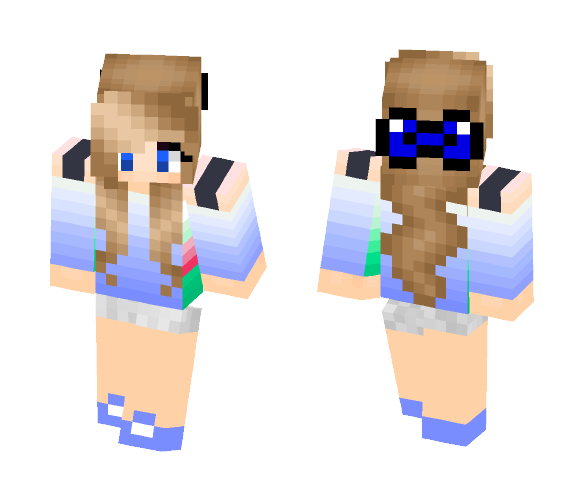 gary [as a girl] - Female Minecraft Skins - image 1