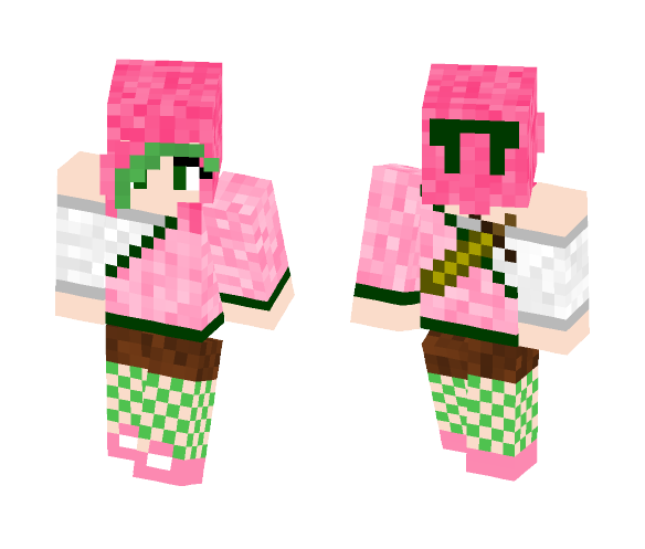 Zombie Pigman - Female Minecraft Skins - image 1