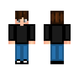 Some boy with a black shirt - Boy Minecraft Skins - image 2