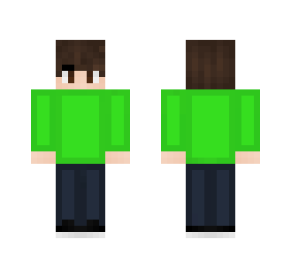 Some boy with a green shirt - Boy Minecraft Skins - image 2