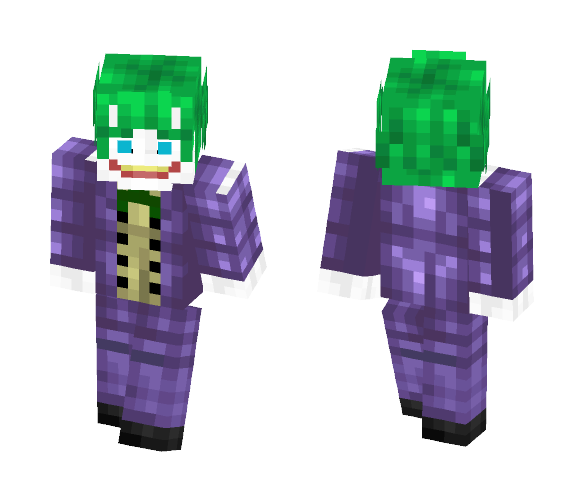 Joker Arkham Series - Male Minecraft Skins - image 1