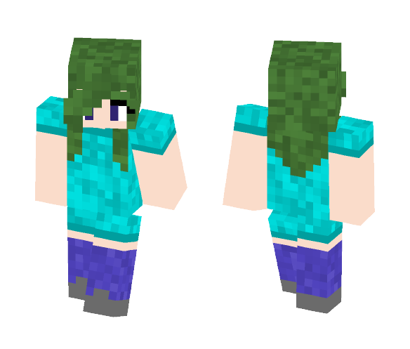 Zombie - Female Minecraft Skins - image 1