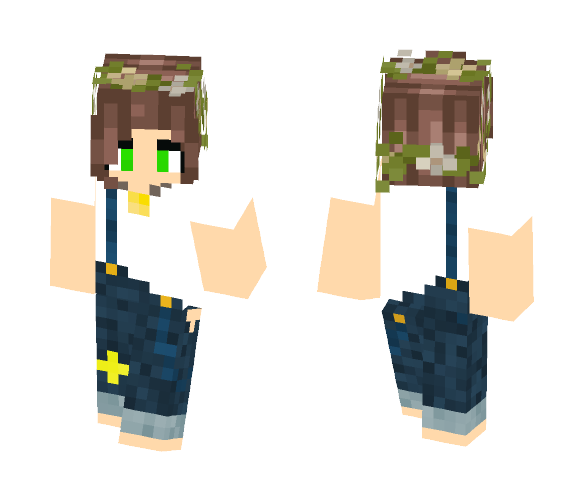 Garden Girl - Girl Minecraft Skins - image 1