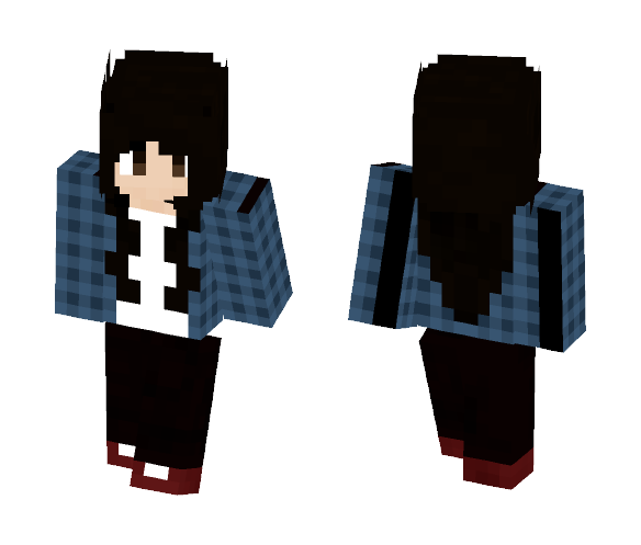 First Skin (Better in 3D) - Female Minecraft Skins - image 1