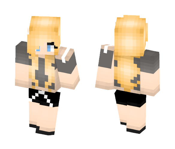 Summer tomboy - Female Minecraft Skins - image 1