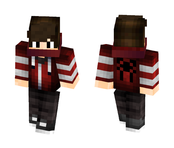 Cool Guy (Red) - Male Minecraft Skins - image 1