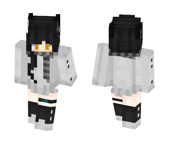 Girl with Winter Clothes - Girl Minecraft Skins - image 1