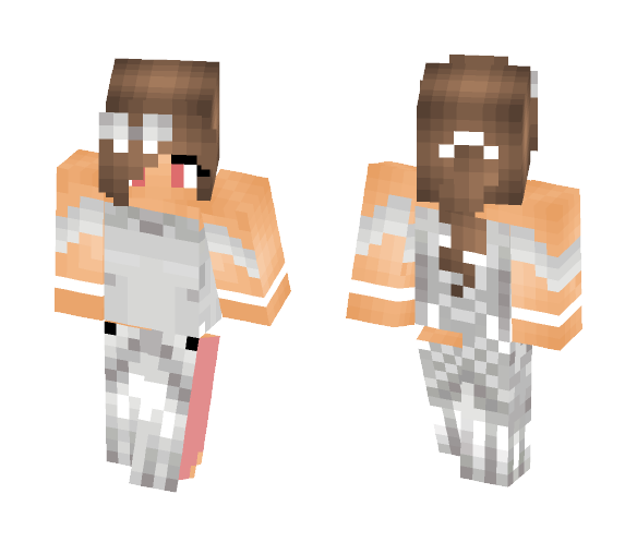 My First shaded skin XD - Female Minecraft Skins - image 1