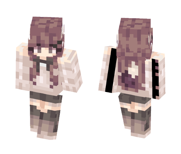 Oh, I made a fanskin of Shinoa's OC - Female Minecraft Skins - image 1