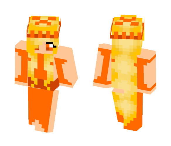 The Sun Queen - Female Minecraft Skins - image 1