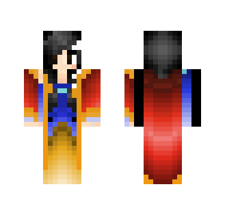 Polgara the Sorceress with cloak - Female Minecraft Skins - image 2
