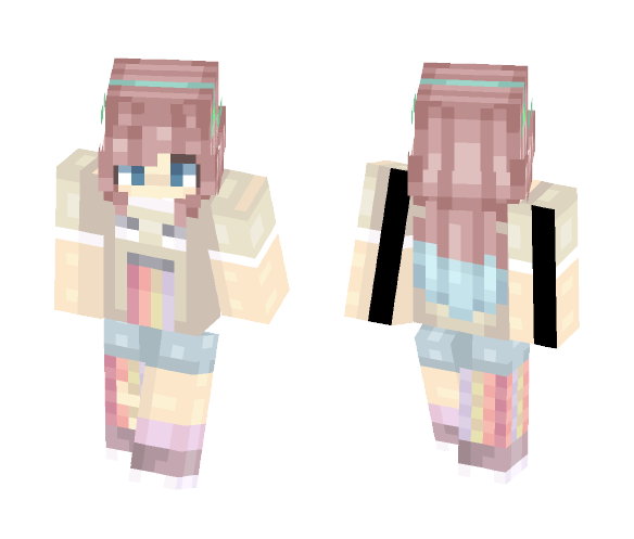 ????Monday summer school???? - Female Minecraft Skins - image 1