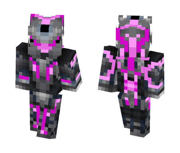 Nova Op's Spartan Purple 'Trinity' - Male Minecraft Skins - image 1