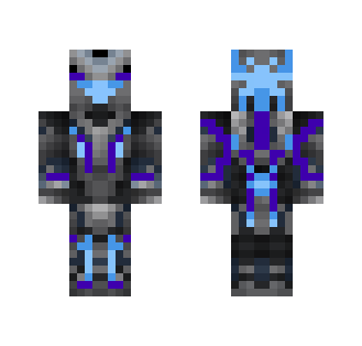 Nova Op's Spartan Blue 'RoughBlade' - Male Minecraft Skins - image 2