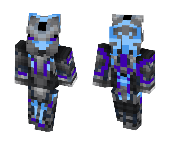 Nova Op's Spartan Blue 'RoughBlade' - Male Minecraft Skins - image 1